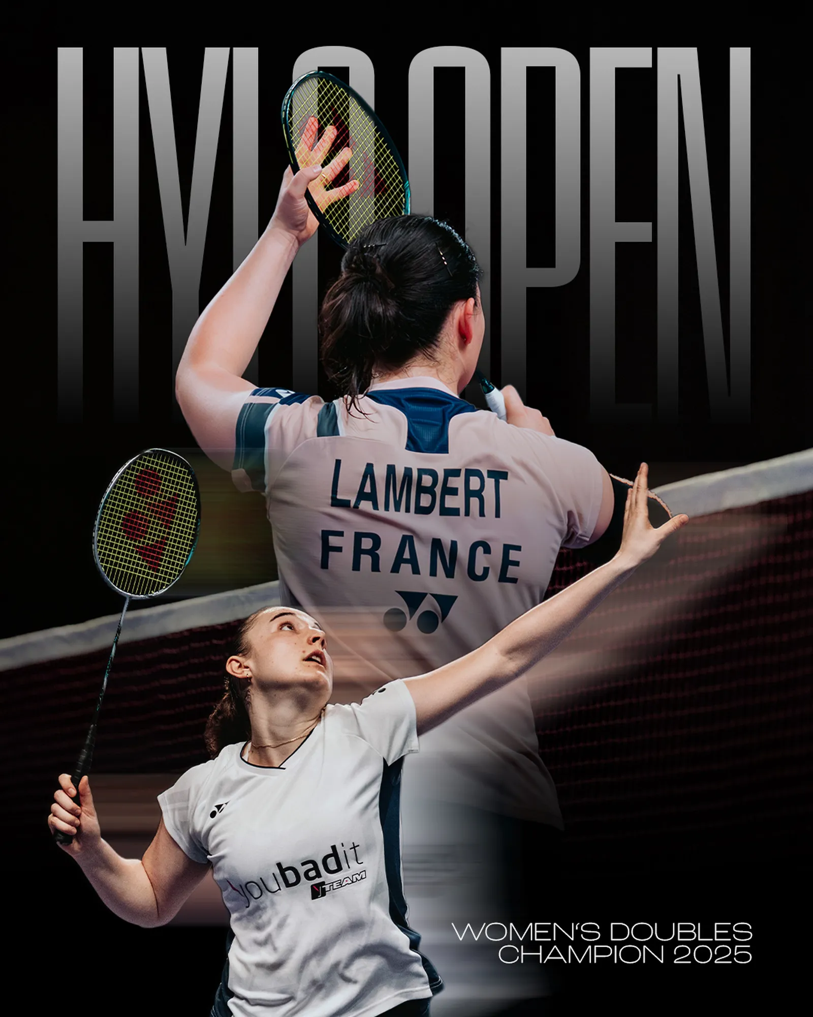 HYLO Open 2025 Champions Lambert / Pognante